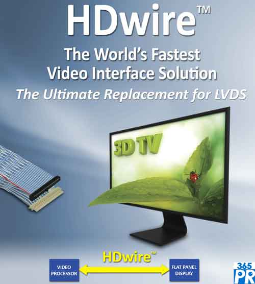 TranSwitch HDwire高清视频面板接口方案针对下一代LCD/LED显示屏